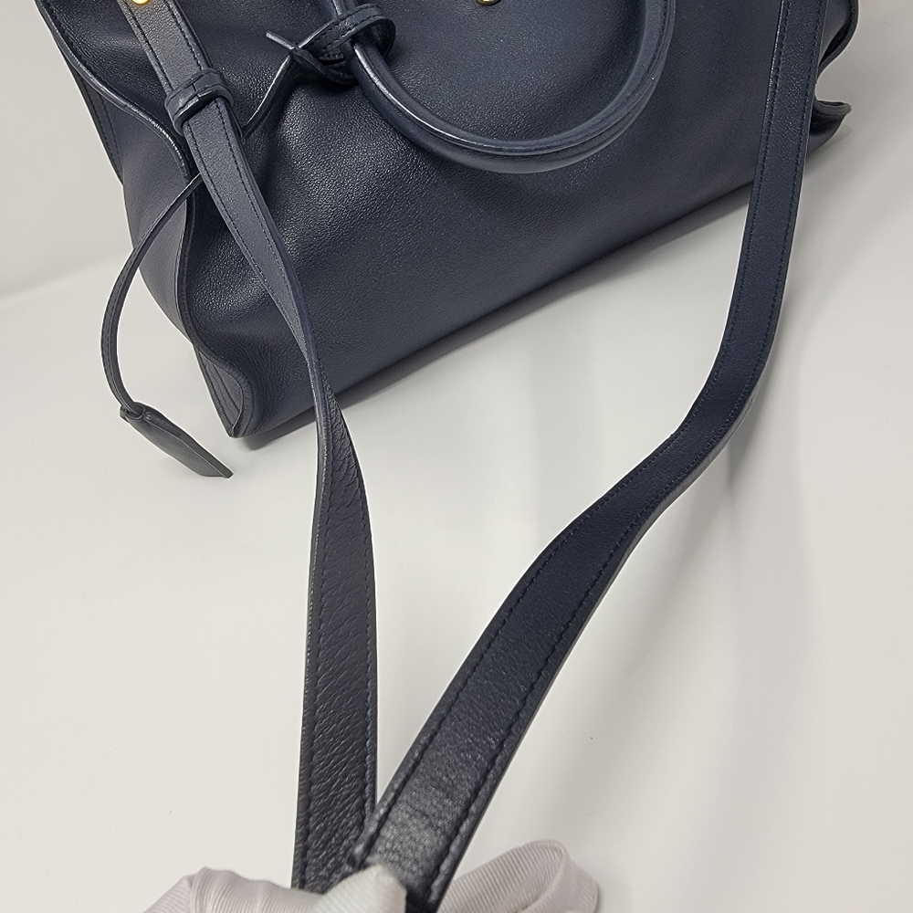 SAINT LAURENT YSL Cabas Leather Crossbody Bag - Picture 9 of 16